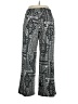JM Collection Print Black Casual Pants Size XL - photo 2