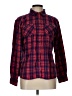 Guide Series 100% Cotton Plaid Red Long Sleeve Button-Down Shirt Size L - photo 1