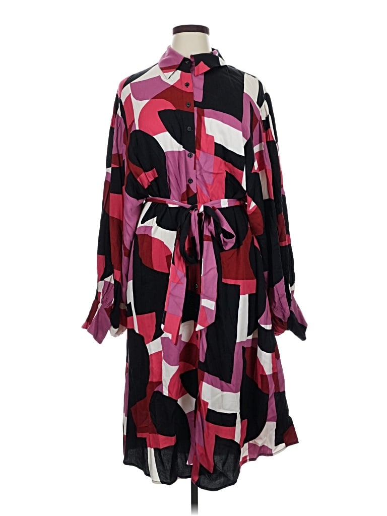 Pre-owned Eloquii Casual Dress In Pink