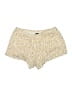 Free Press Animal Print Gold Shorts Size L - photo 1