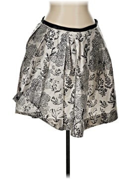 Jil Sander Navy Silk Skirt
