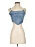 The Workshop 100% Lyocell Blue Tank Top Size S - photo 1