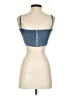 The Workshop 100% Lyocell Blue Tank Top Size S - photo 2