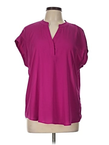 Cynthia Steffe Short Sleeve Blouse (view 1)