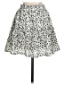 Polly 100% Polyester Animal Print White Casual Skirt Size 4 - photo 2