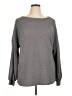 Merokeety Houndstooth Gray Pullover Sweater Size XL - photo 1