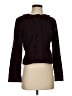 Sandro 100% Cotton Burgundy Jacket Size Sm (1) - photo 1