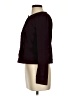 Sandro 100% Cotton Burgundy Jacket Size Sm (1) - photo 5