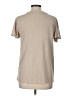 Keren Hart 100% Polyester Tan Short Sleeve Henley Size L - photo 2