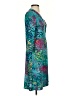 BCBGMAXAZRIA Paisley Teal Cocktail Dress Size XS - photo 4
