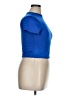 Unbranded 100% Polyester Blue Short Sleeve Turtleneck Size XL - photo 4