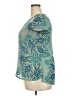 Assorted Brands Teal Short Sleeve Blouse Size 2X - photo 5