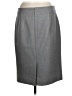 J.Crew 100% Wool Solid Gray Wool Skirt Size 6 - photo 2