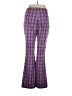 Unbranded Plaid Checkered-gingham Houndstooth Purple Dress Pants Size 17 - photo 2