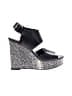 Mossimo Black Wedges Size 8 1/2 - photo 1