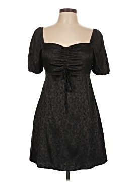 women's blue dress Easy Elegance Cobalt Blue Satin Dress