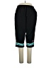 Jane Ashley 100% Cotton Color Block Black Track Pants Size 1X - photo 1