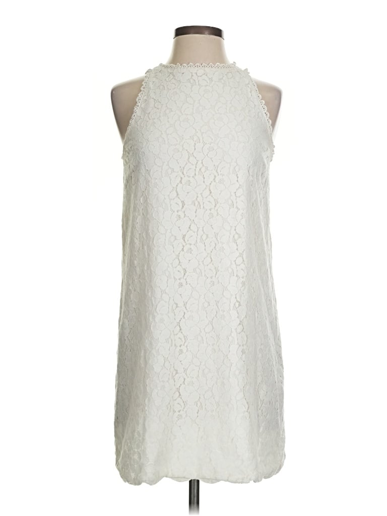 Pre-owned Monteau Casual Dress In Ivory