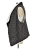 Janice 100% Acrylic Gray Vest Size S - photo 5