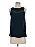 Dex Blue Sleeveless Blouse Size S - photo 1