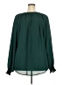 Unbranded 100% Polyester Green Long Sleeve Blouse Size 2XL - photo 2