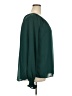 Unbranded 100% Polyester Green Long Sleeve Blouse Size 2XL - photo 4