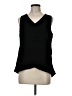 Unbranded 100% Polyester Black Sleeveless Blouse Size M - photo 1