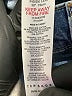 Topshop Hearts Blue Jeans Size 25 waist - photo 8