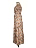 Unbranded 100% Polyester Paisley Orange Casual Dress Size S - photo 5
