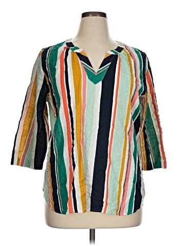 Van Heusen 3/4 Sleeve Blouse (view 1)