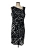 Kasper Graphic Black Cocktail Dress Size L - photo 1