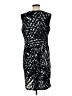 Kasper Graphic Black Cocktail Dress Size L - photo 2