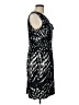 Kasper Graphic Black Cocktail Dress Size L - photo 4