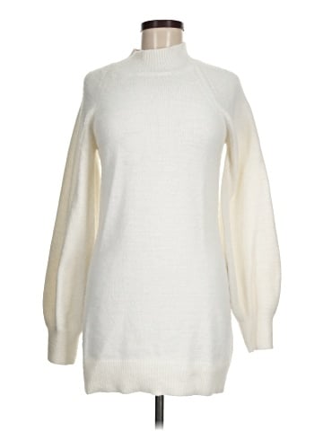 Blue Rain Turtleneck Sweater (view 1)