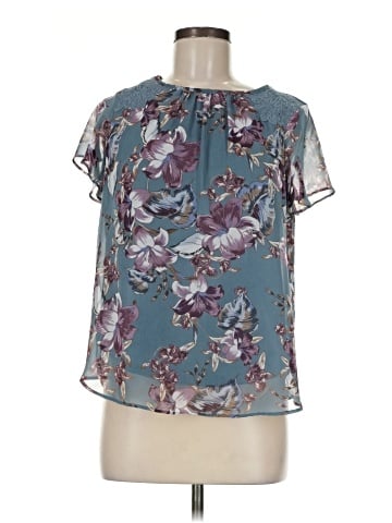 Apt. 9 Short Sleeve Blouse (view 1)