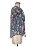 Apt. 9 100% Polyester Teal Short Sleeve Blouse Size M (petite) - photo 4