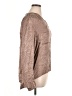 Matty M 100% Viscose Animal Print Brown Long Sleeve Blouse Size XL - photo 4