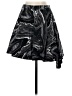 Robert Rodriguez Graphic Black Casual Skirt Size 0 - photo 2