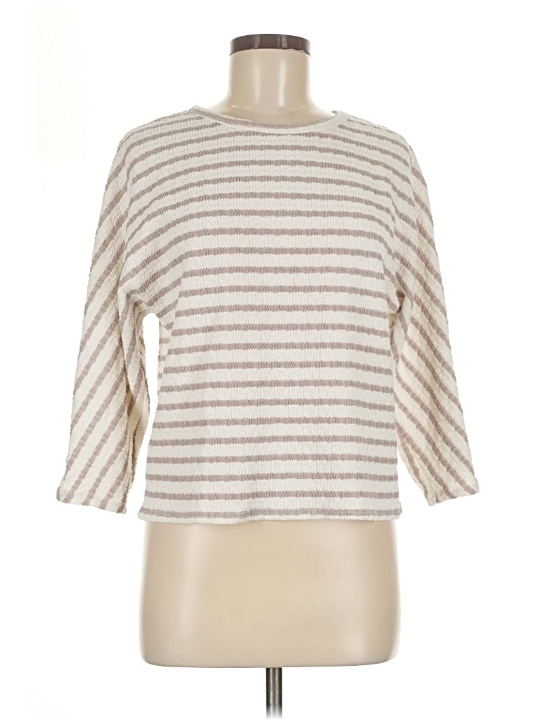 Pre-owned Assorted Brands Pullover Sweater In Ivory