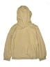 DKNY 100% Polyester Solid Tan Windbreaker Size 12 - photo 2