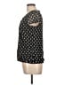 212 Collection Black Short Sleeve Blouse Size L - photo 5