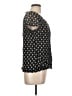 212 Collection Black Short Sleeve Blouse Size L - photo 4