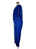 Anrabess Solid Blue Jumpsuit Size XL - photo 5