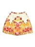 Crewcuts 100% Cotton Floral Yellow Skirt Size 8 - photo 2