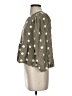 Altar'd State 100% Rayon Polka Dots Green 3/4 Sleeve Blouse Size S - photo 5