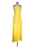 Rene Ruiz 100% Polyester Yellow Cocktail Dress Size 10 - photo 1