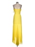 Rene Ruiz 100% Polyester Yellow Cocktail Dress Size 10 - photo 2