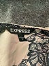 Express Paisley Black Casual Dress Size S - photo 7