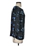 Ann Taylor LOFT 100% Polyester Blue 3/4 Sleeve Blouse Size S - photo 4