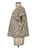 MELLODAY Animal Print Tan Short Sleeve Blouse Size S - photo 5